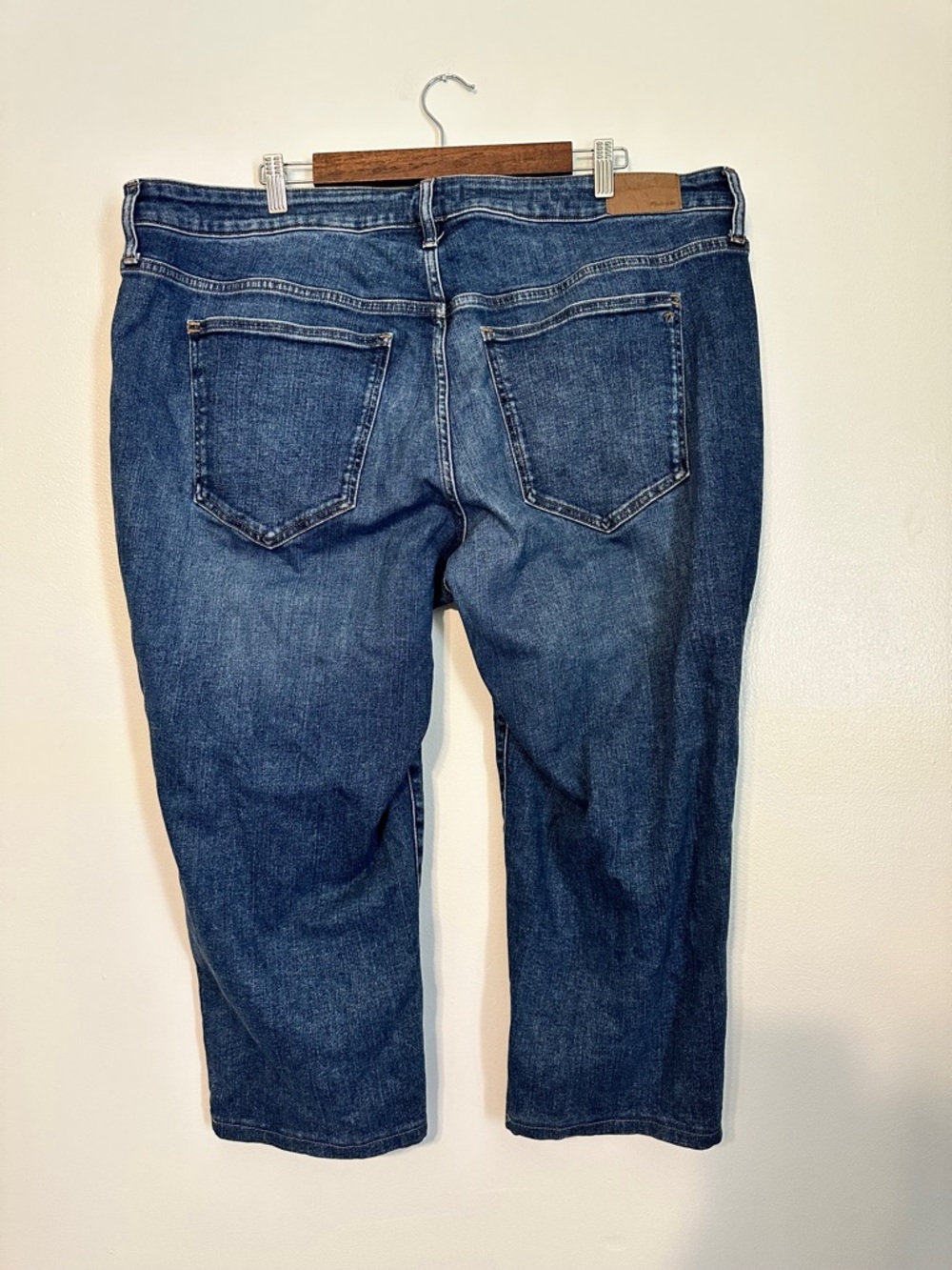 Madewell Midrise Perfect Vintage Jeans Cropped size 20W - Picture 6 of 6